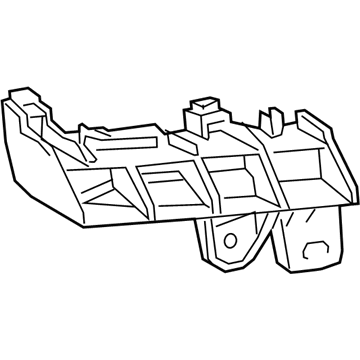 Lexus 52563-24010 RETAINER, Rear Bumper