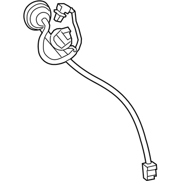 Lexus 81565-24220 Socket & Wire, RR Co