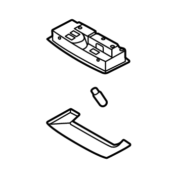 Nissan 26410-6RA0A Lamp Assembly-Room
