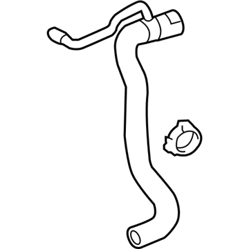 Toyota 16571-36070 Upper Hose