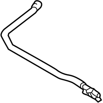 Toyota 16264-36020 By-Pass Hose