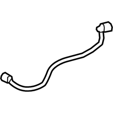 BMW 17-12-8-616-130 Ventilation Line For Charge Air Cooler