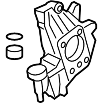 Acura 52215-SJA-010 Knuckle, Left Rear