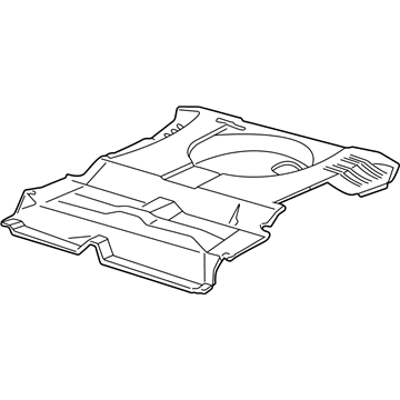 Ford 3F1Z-7411215-AA Rear Floor Pan