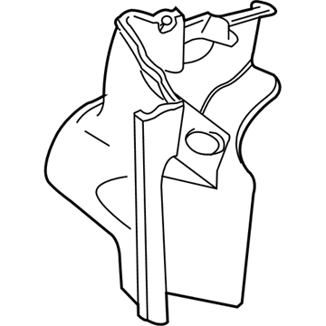 GM 92121939 Duct-Front Intake Air