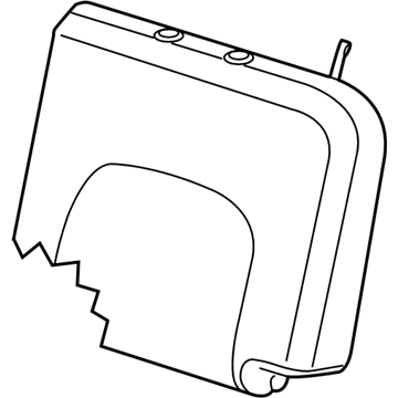Nissan 88670-9BG5E Trim Assembly - Rear Seat Back, LH