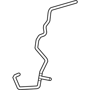 GM 19129858 Hose, Charging Air Cooler Coolant (Crfm To Pump To Reservoir)