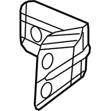 Mopar 55398290AC Shield-Fuel Tank Heat