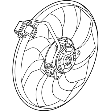 GM 95391502 Fan Blade