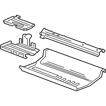 GM 84097479 Rear Floor Pan