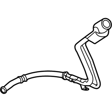 Lexus 77201-75020 Pipe Sub-Assy, Fuel Tank Filler