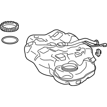 Lexus 77001-75060 Fuel Tank Sub-Assembly