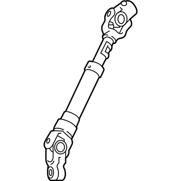 Lexus 45260-42110 Shaft Assembly, Steering