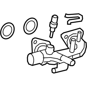 Toyota 16331-31230 Outlet Assembly