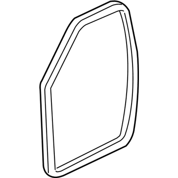 GM 15128082 Weatherstrip, Front Side Door