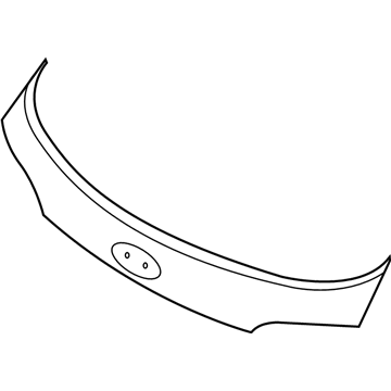 Hyundai 87371-4Z000 Garnish-Tail Gate, Upper
