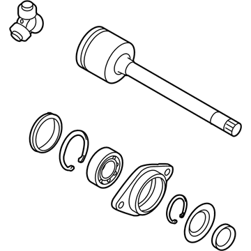 Nissan 39711-1AA0C Joint Assy-Inner