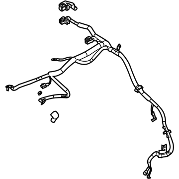 Ford DR3Z-14300-D Positive Cable