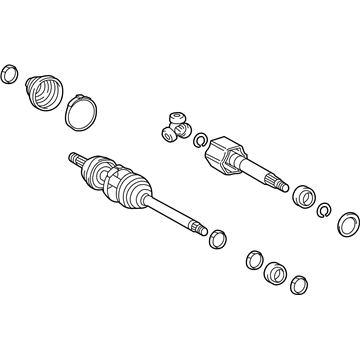 Lexus 43410-48200 Shaft Assembly, FR Drive