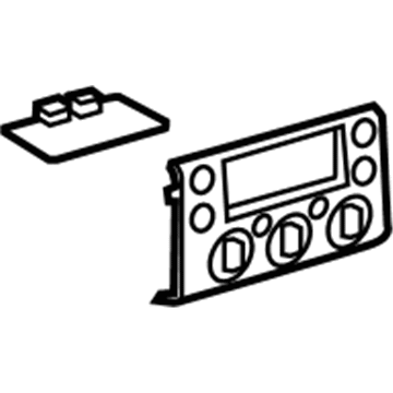 Toyota 84010-35121-F0 Dash Control Unit