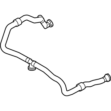 BMW 11-72-7-835-411 Pressure Hose Assy