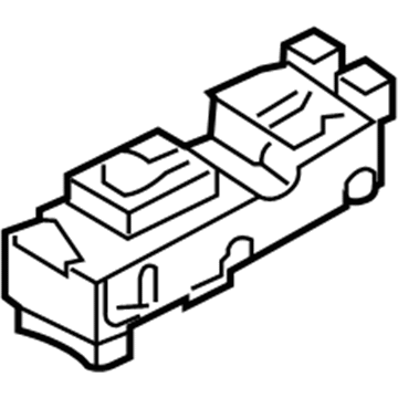 Hyundai 93580-2W102-RR5 Power Window Sub-Switch Assembly