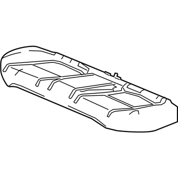 Honda 82137-TRV-A01 Pad Complete, Rear Cushion