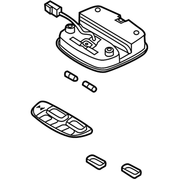 Kia 928203D500BT Lamp Assembly-OVERHEADEAD Console