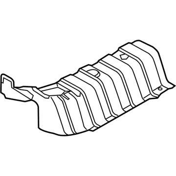 Hyundai 28791-2V100 Panel-Heat Protector, Front