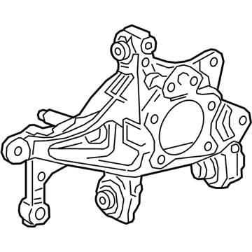 Lexus 42305-06270 Carrier Sub-Assembly, RR