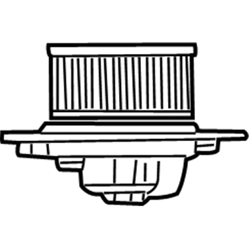 Mopar 4885669AC Motor-Blower With Wheel