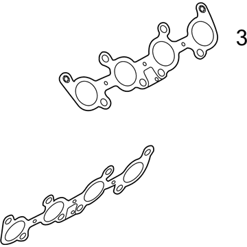 Ford FR3Z-9448-A Manifold With Converter Gasket