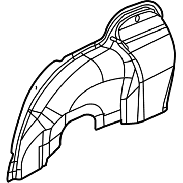 GM 22714110 Panel Asm, Rear Wheelhouse Inner