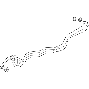 BMW 17-22-7-626-316 Transmission Oil Cooler Line