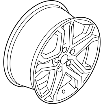 Ford FT4Z-1007-K Wheel, Alloy