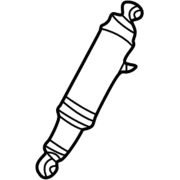 GM 15219512 Rear Leveling Shock Absorber Assembly