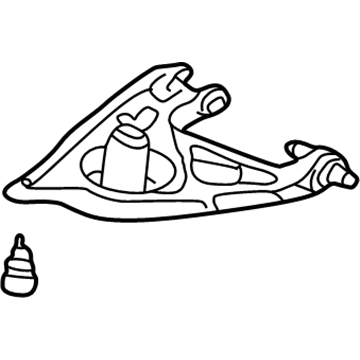 GM 25795978 Rear Lower Suspension Control Arm Assembly