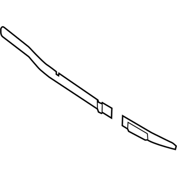 Hyundai 86154-3N020 Pad-Cowl Side 1