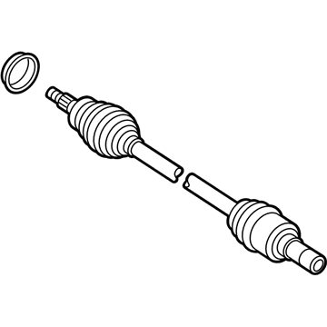 Hyundai 49650-2M100 Shaft Assembly-Drive Rear, RH