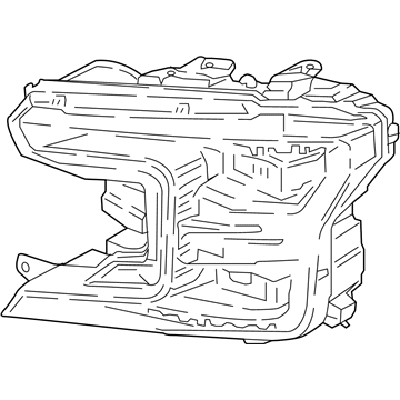 Ford JL3Z-13008-AK Headlamp Assembly