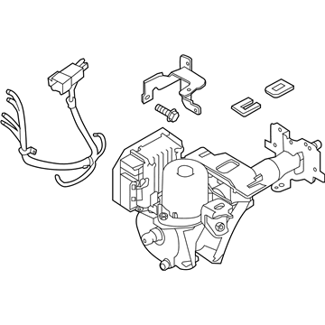 Nissan 48811-3NF0A Control Motor Assembly-Eps