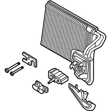 BMW 64-11-9-382-873 EVAPORATOR WITH EXPANSION VA