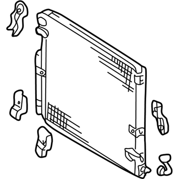 Toyota 88460-60261 Condenser