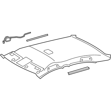 Toyota 63310-33570-B0 Headliner