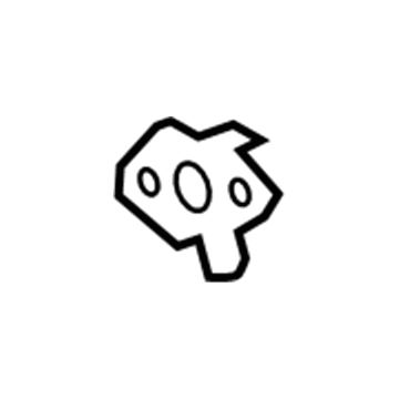 Kia 282472B700 Gasket-TURBOCHANGER Oil Drain