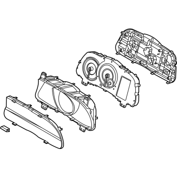 Hyundai 94011-AB030 Cluster Assembly-Instrument