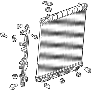 GM 84910548 Radiator Assembly