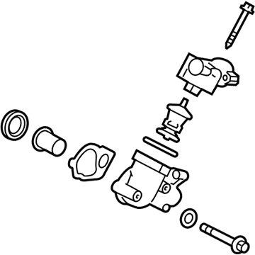 GM 12698362 Thermostat Housing