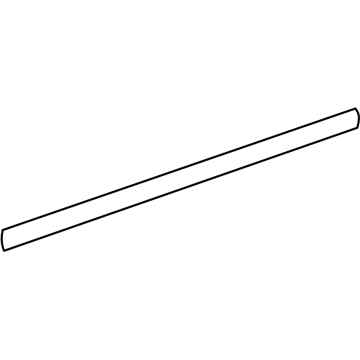 Mopar 5HC44ZKJAB Molding-Rear Door