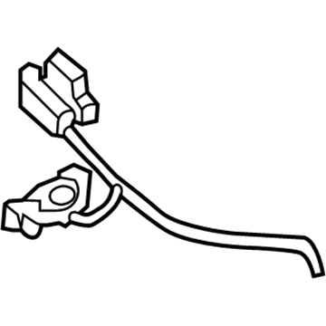 BMW 61-12-9-314-519 Battery Lead, Plus, Distrib. Box, Front
